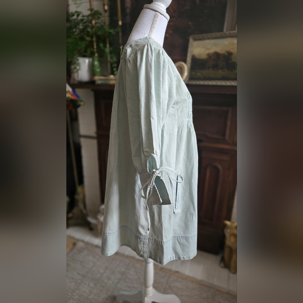 Free People Sonora Denim Mini Dress Size XS NWT - Picture 6 of 12